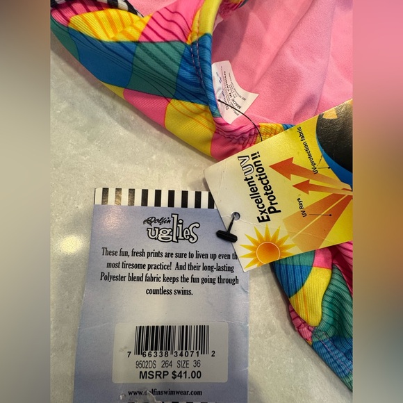 Dolfin Uglies One Piece Swimsuit in the Far Out Print - Picture 6 of 6